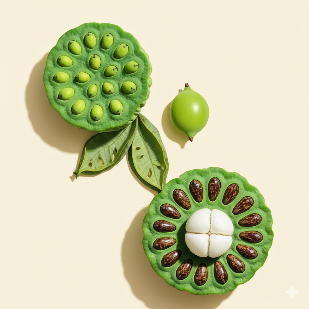 makhana harvesting - plant based superfood