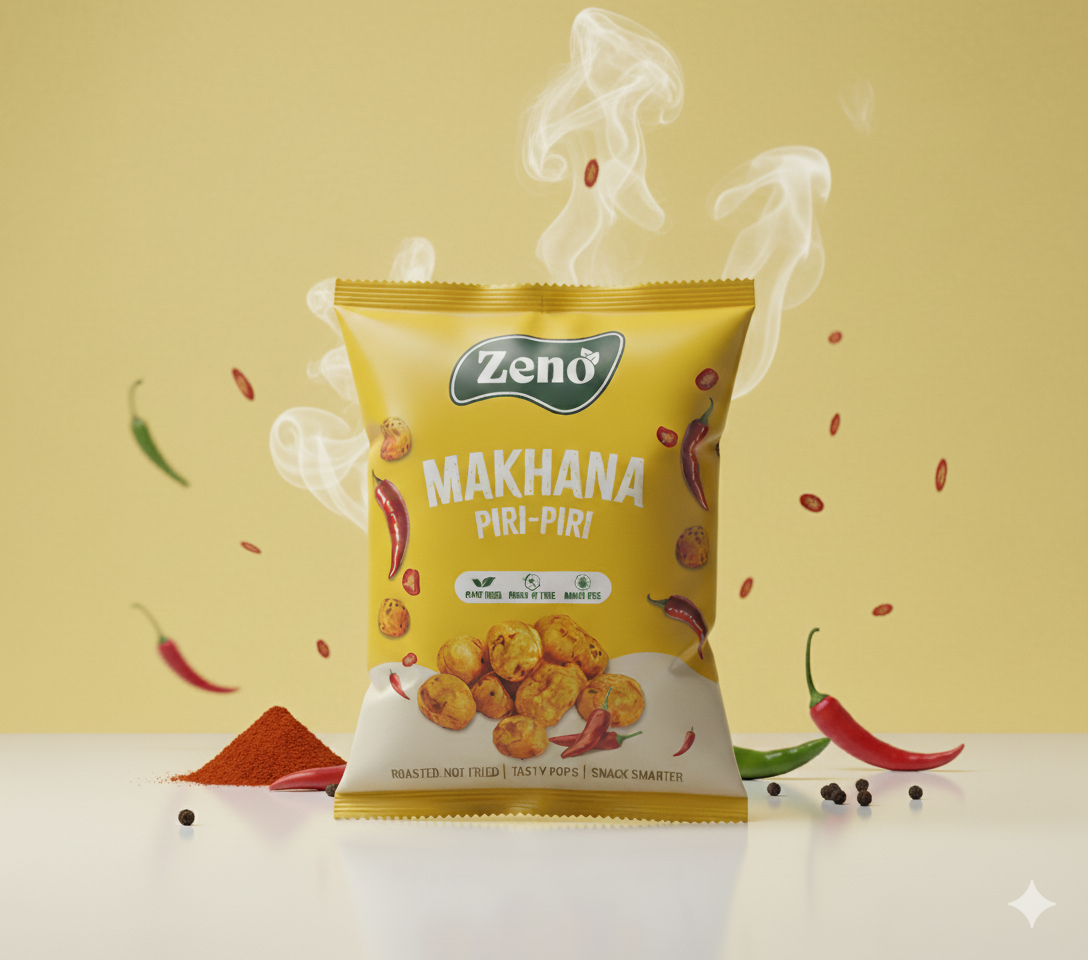 piri piri flavor makhana - zeno copenhagen